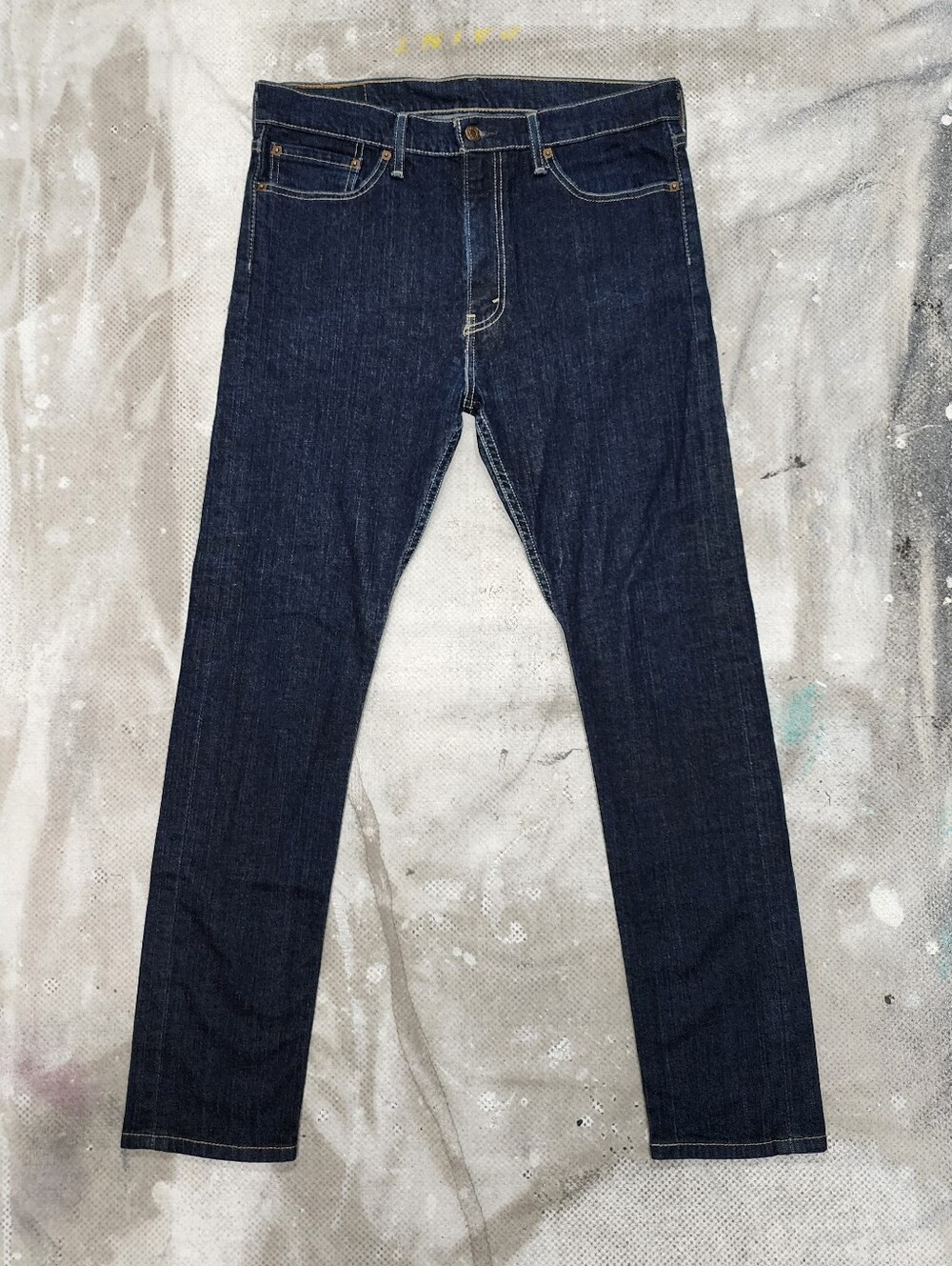 Levi's Men's Dark Indigo Skinny Jeans
